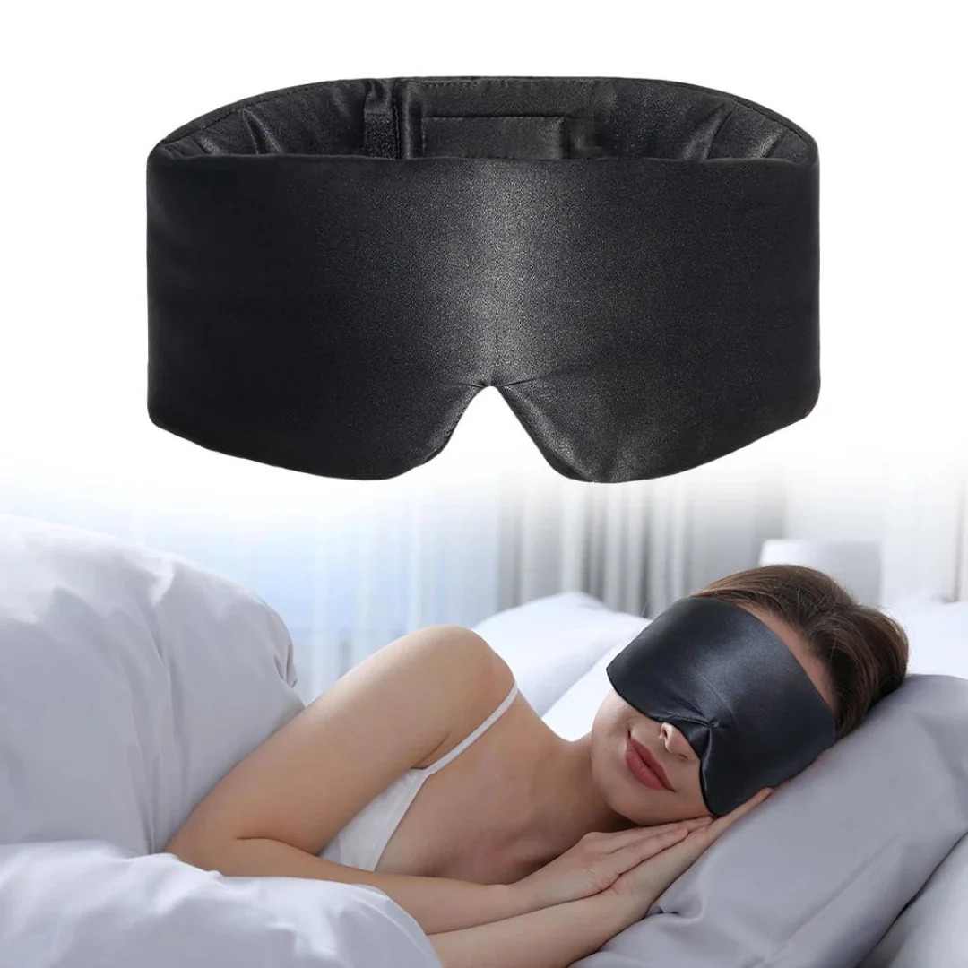 SnoozeLux - Masque de Nuit en Soie de Murier pour un Sommeil Réparateur – Image 9