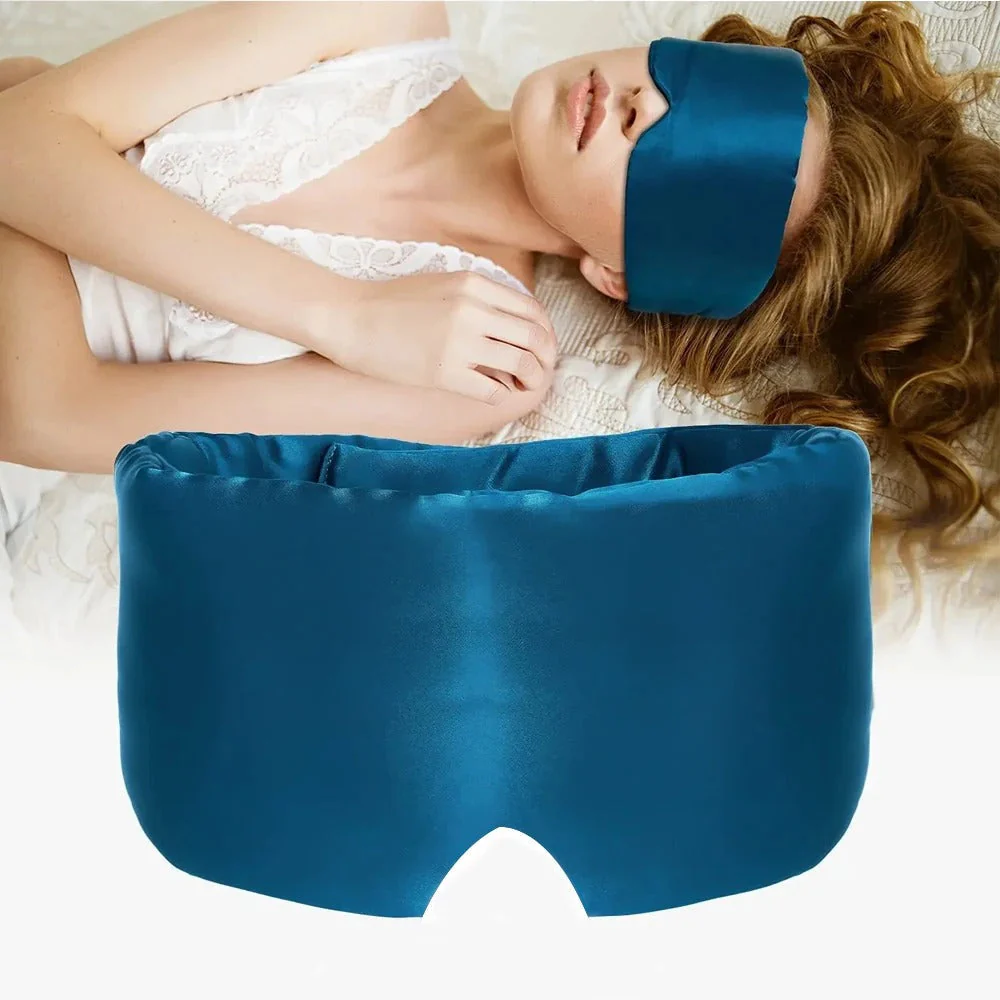 SnoozeLux - Masque de Nuit en Soie de Murier pour un Sommeil Réparateur – Image 2