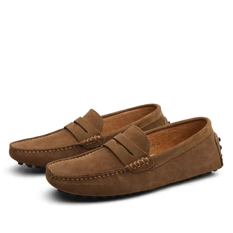 Mocassins en daim de style italien pour hommes – Image 7