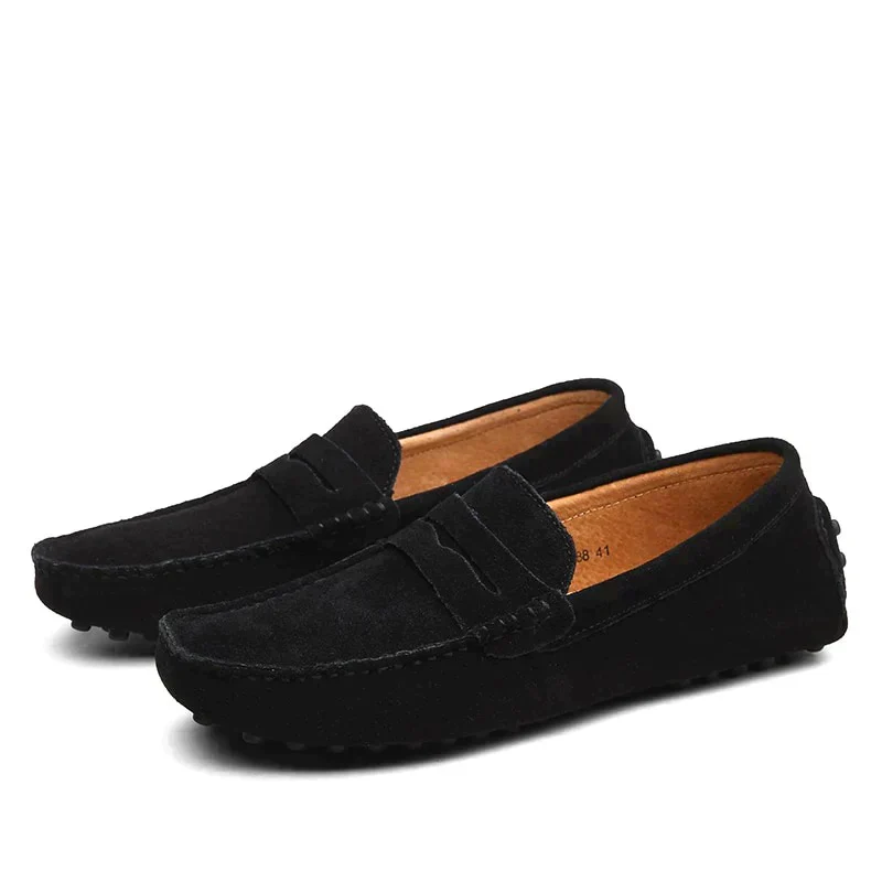 Mocassins en daim de style italien pour hommes – Image 6