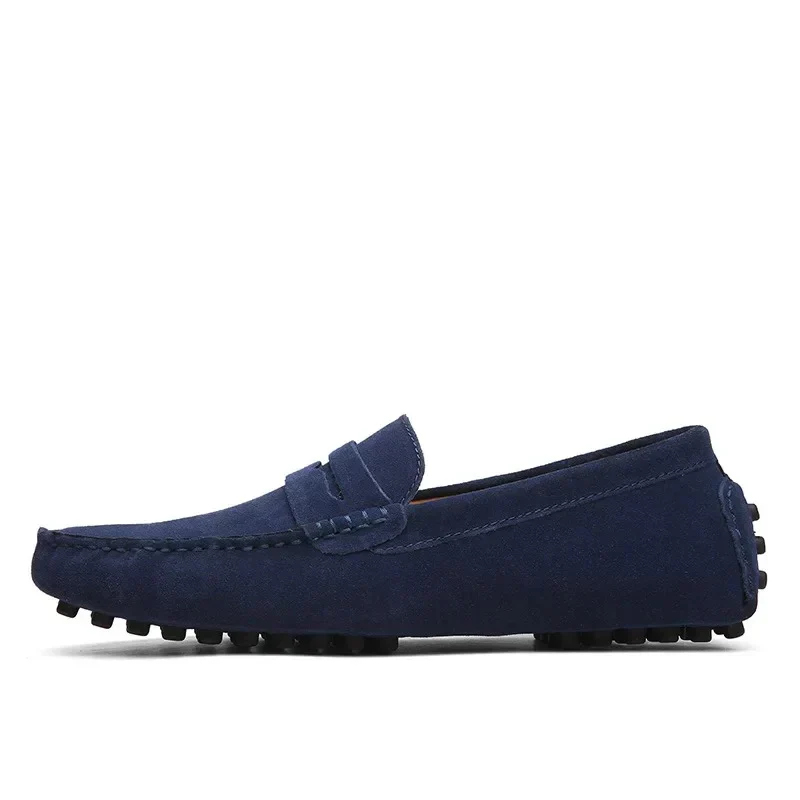 Mocassins en daim de style italien pour hommes – Image 3